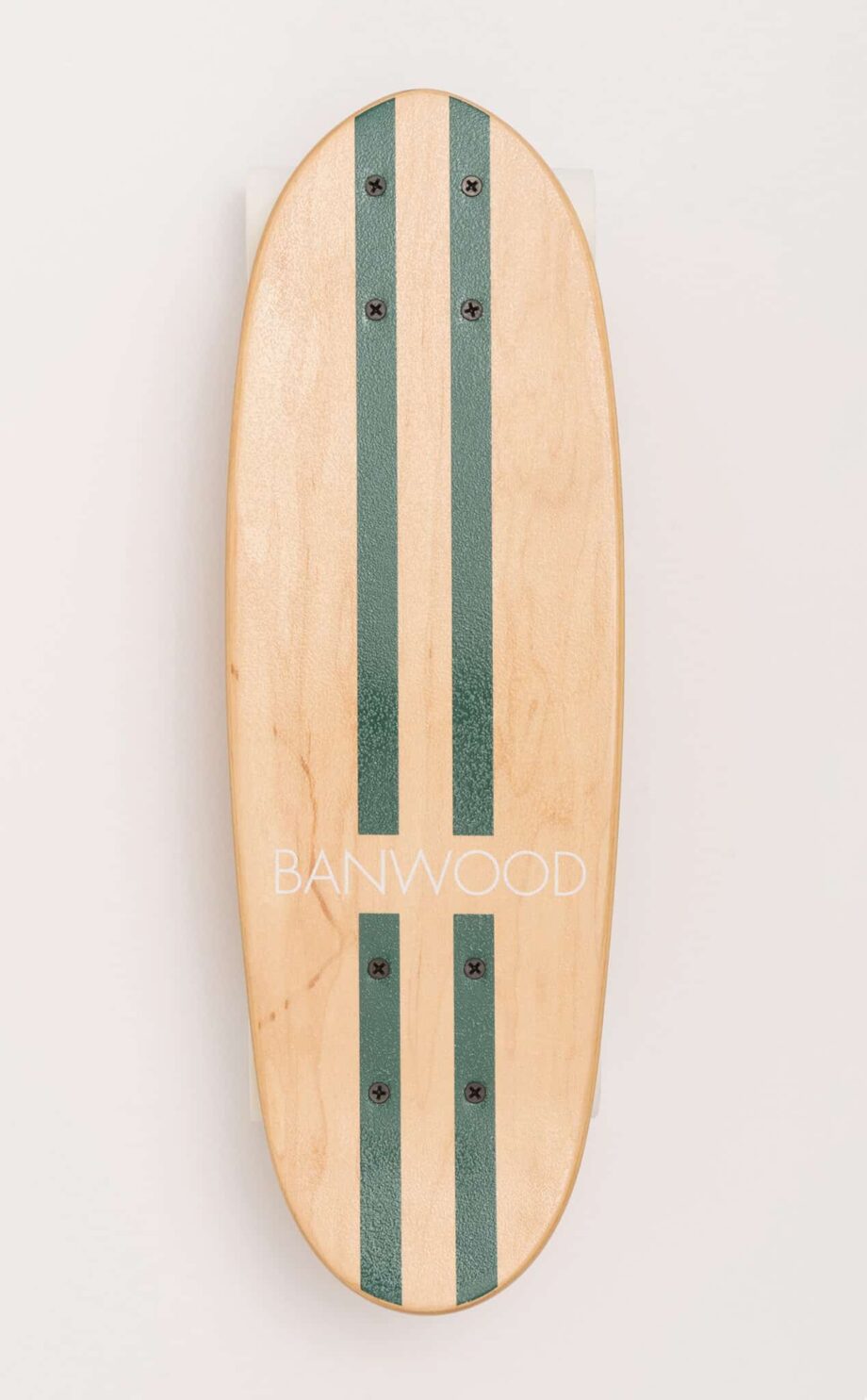 Skateboard green banwood