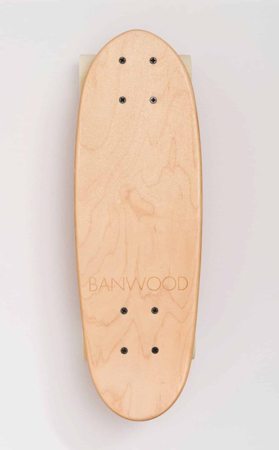 Skateboard natural banwood