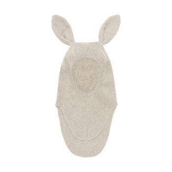 Balaclava Ears Cotton Fleece, Camel - Huttelihut