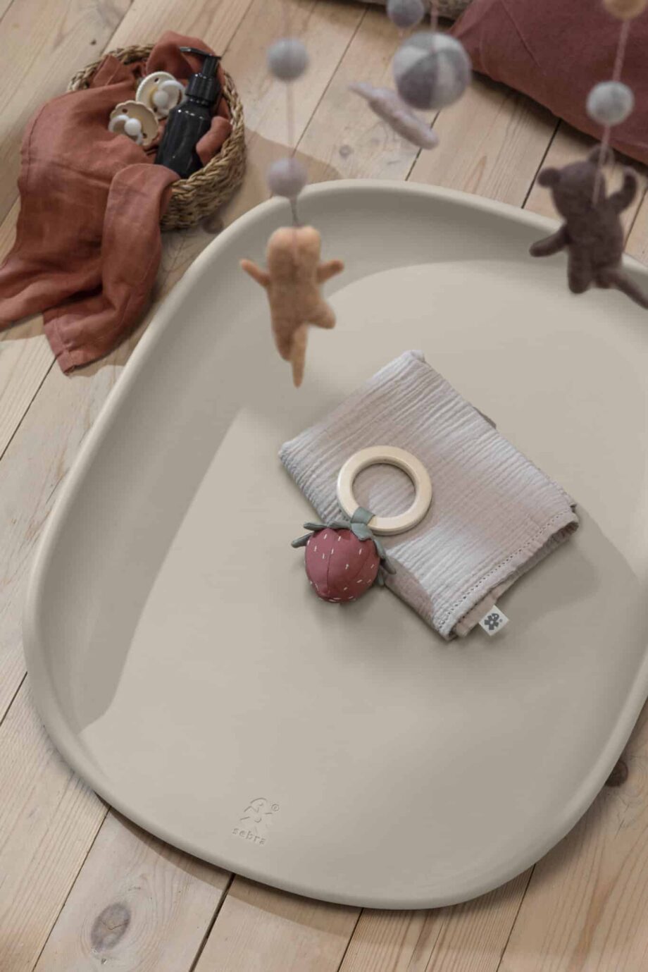 Pusel Pur, Wickelmatte Seabreeze Beige - Sebra