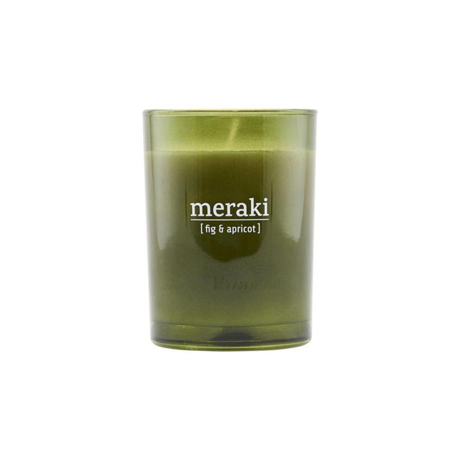 Scented candle, Fig & apricot Meraki
