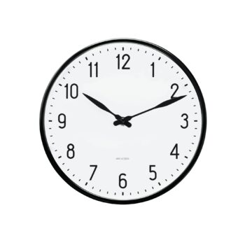 Arne-Jacobsen-Station-Wall-clock-WhiteBlack-43633-2