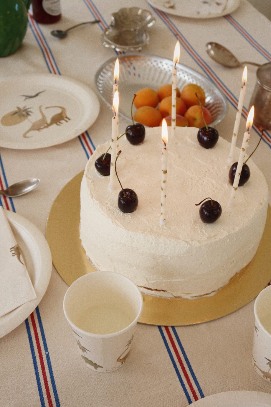 BIRTHDAY CANDLES PRINT