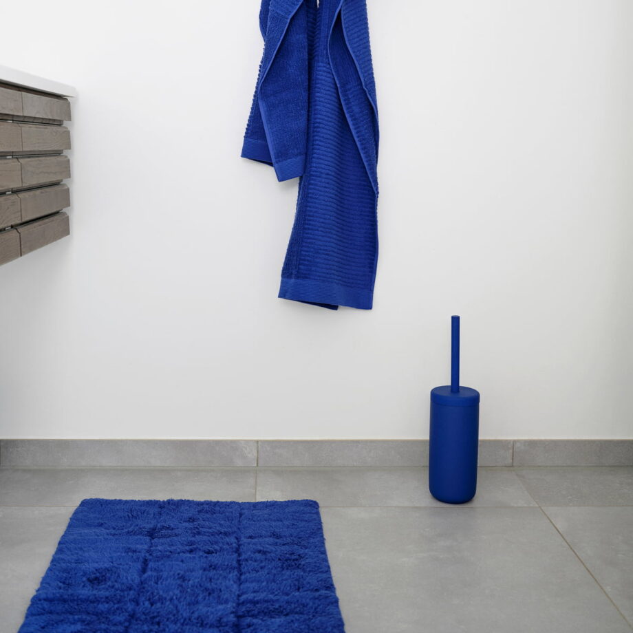 Tiles Bath Mat 50x80 Indigo - Zone