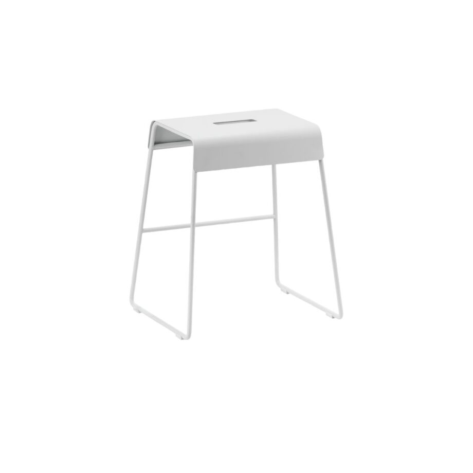 Stool A-Stool 38.5 x 45 cm, White - Zone Denmark