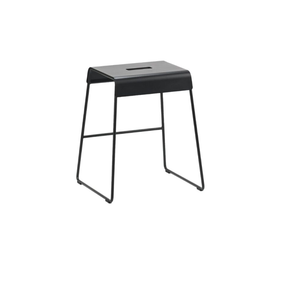 Zone Denmark Hocker A-Stool 38.5 x 45 cm, Schwarz