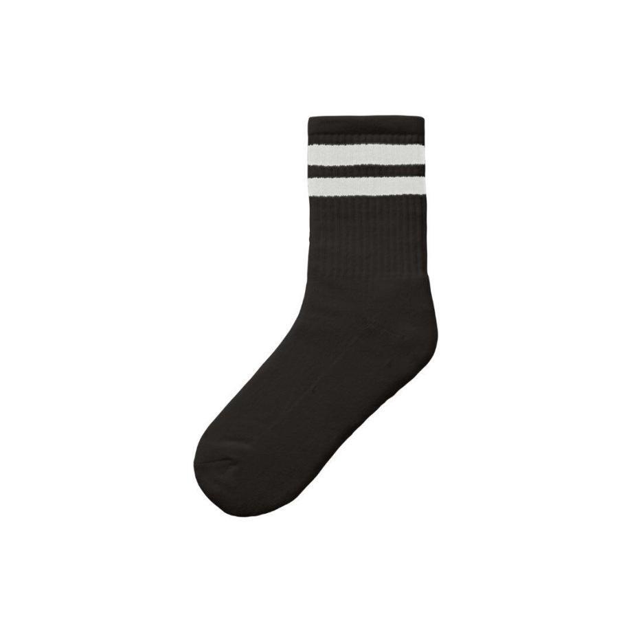 Socks black white tennis