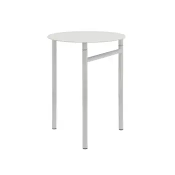 Disc Stool White - Zone