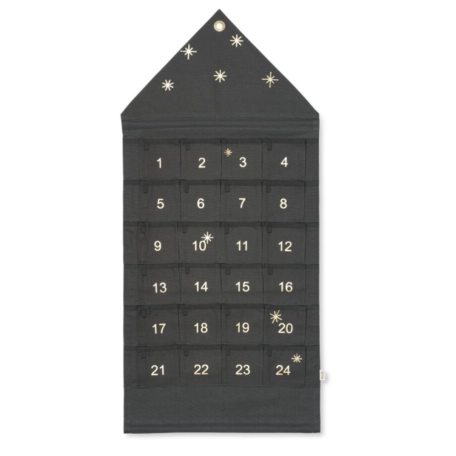 Star Christmas Calendar, Green - Ferm Living