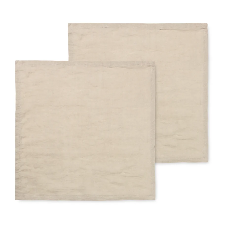 Linen Napkins - Set of 2 - Natural