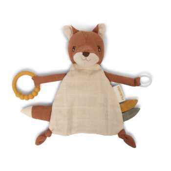 Comfort blanket with teether - Freya the Fox