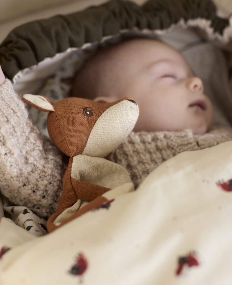 Comfort blanket with teether - Freya the Fox