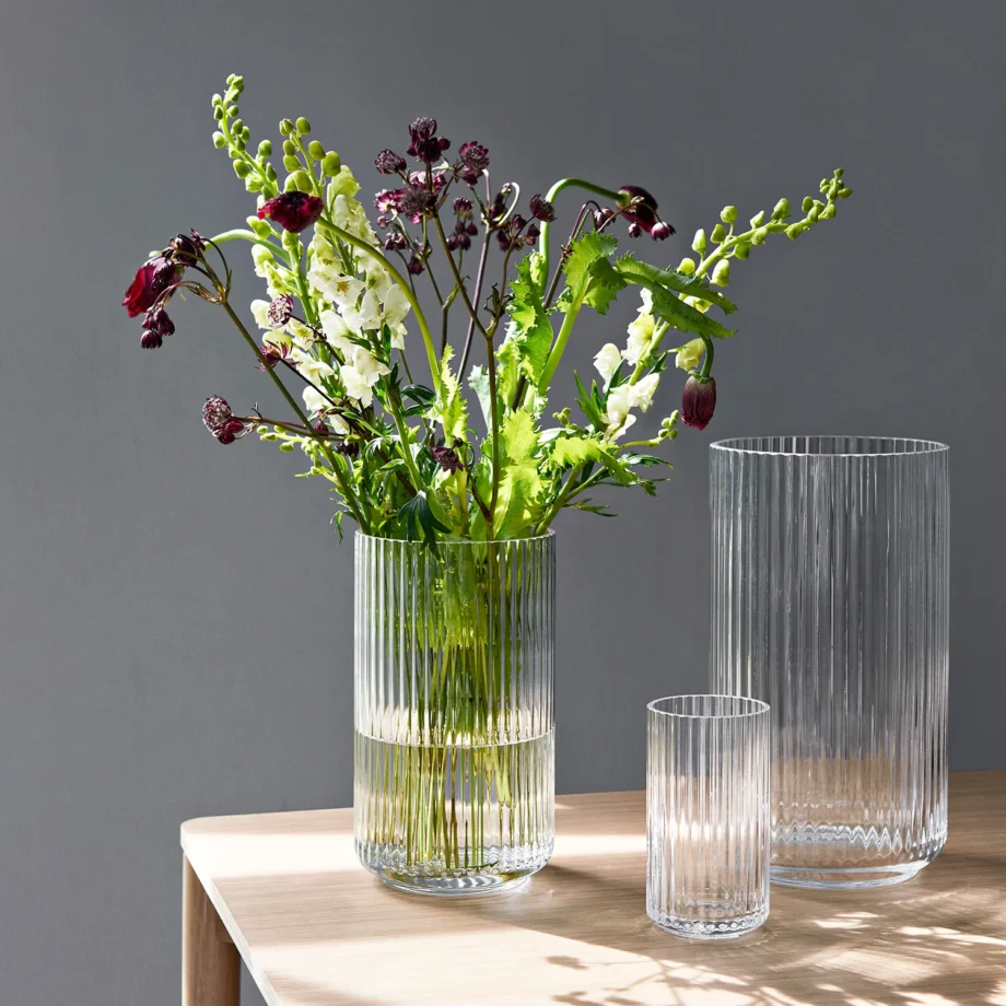 Vase 20.5 cm Clear - Lyngby