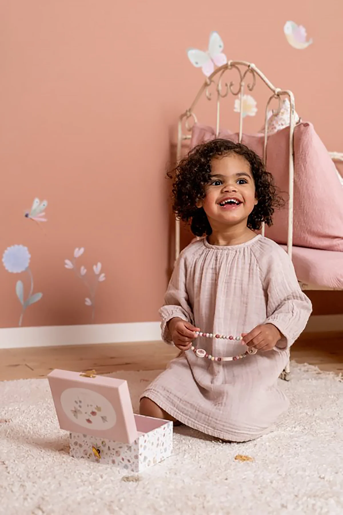 Jewellery box with music, Rosa - Little Dutch