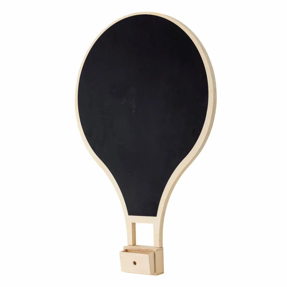 Balloon Wooden Blackboard, Black Bloomingville –