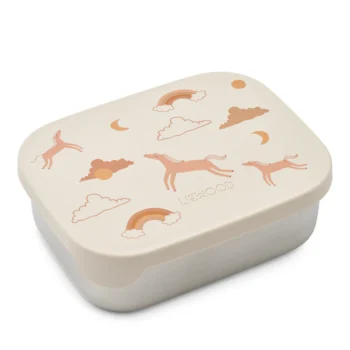 Liewood Kinder Lunchbox 'Arthur' Dream/Ecru