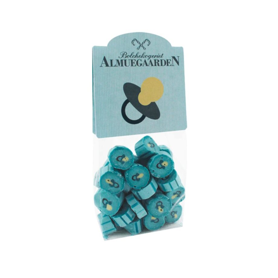 Light blue pacifier Taste of blueberry