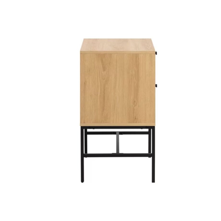 Bedside table Albany, brown - AC Design