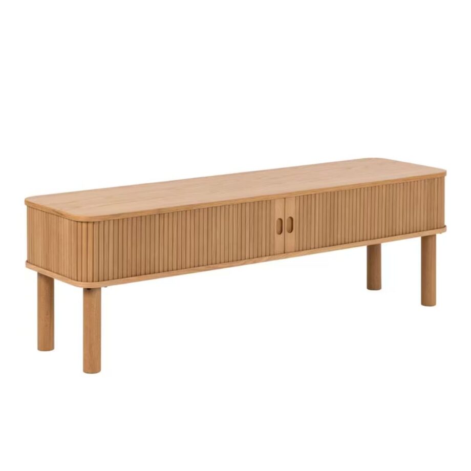 AC Design TV-Möbel Langley 140 x 40 cm, Braun
