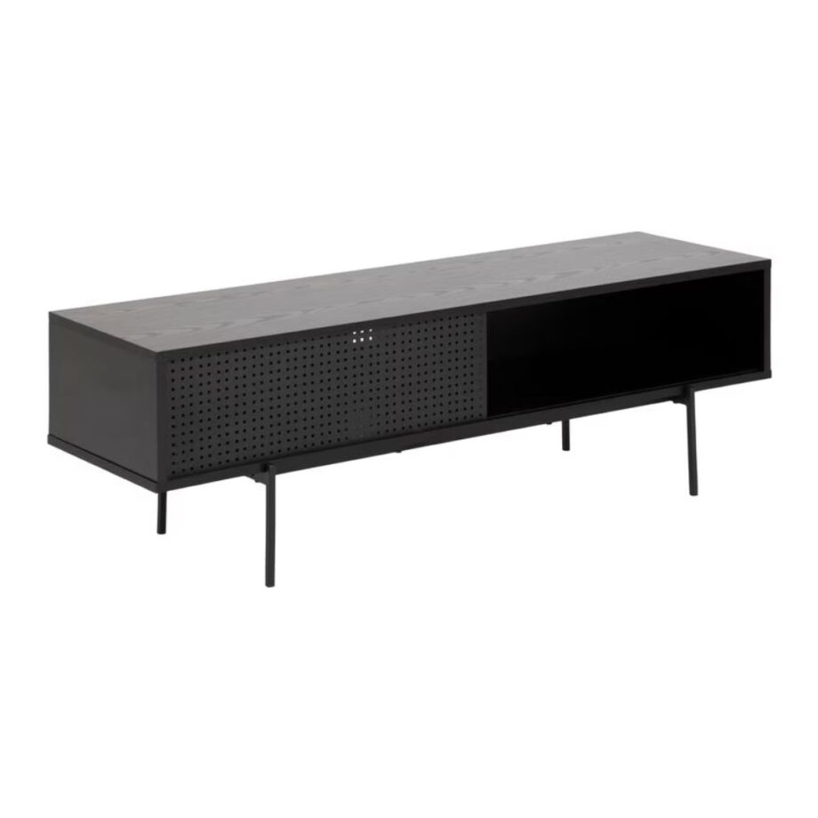 TV cabinet Angus, black - AC Design
