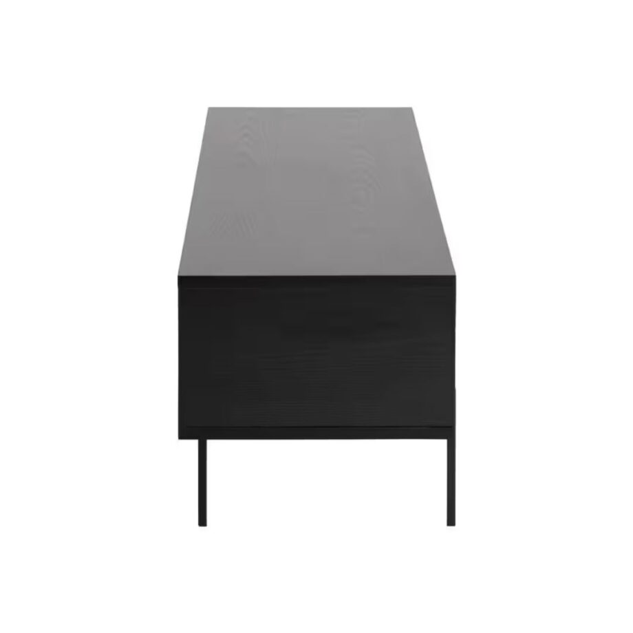 TV cabinet Angus, black - AC Design