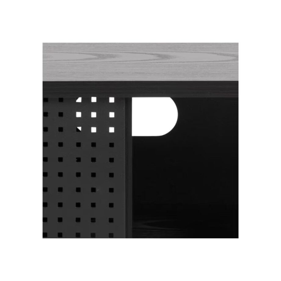AC Design TV-Möbel Angus 140 x 40 x 44.5 cm, Schwarz