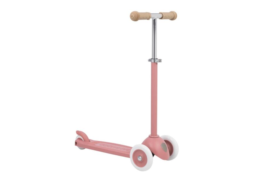 Eco Scooter, Vintage Tretroller Raspberry - Banwood