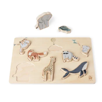 Wooden chunky puzzle, World of Sebra