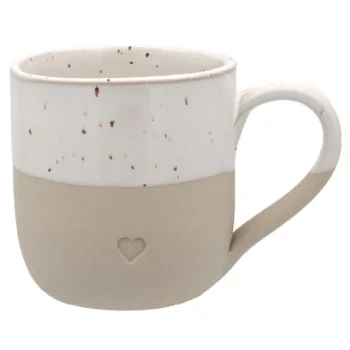 Cappuccino cup heart