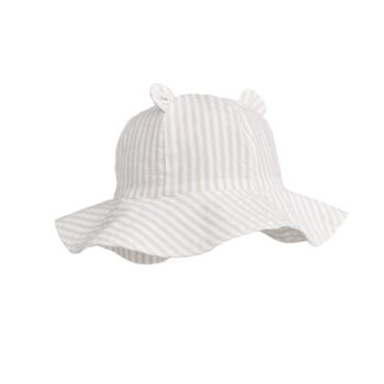 AMELIA SEERSUCKER SUN HAT WITH EARS Liewood