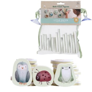 Bath Foam figures, Multicolor Forest Friends - Little Dutch