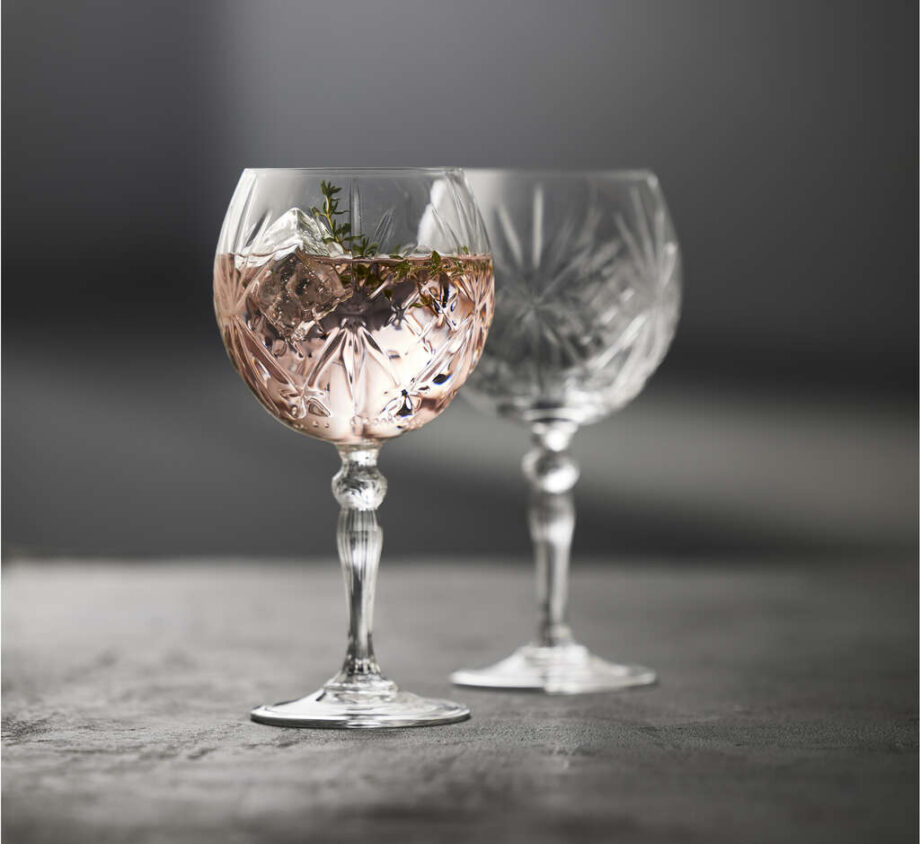 Lyngby Gin Glas Melodia 4 Stück, 65 cl