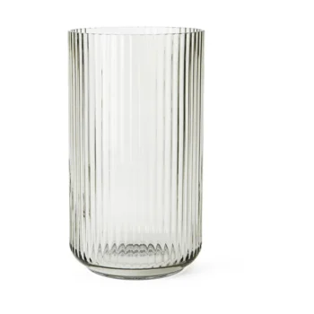 Vase Glass Smoke H31 - Lyngby Porcelain
