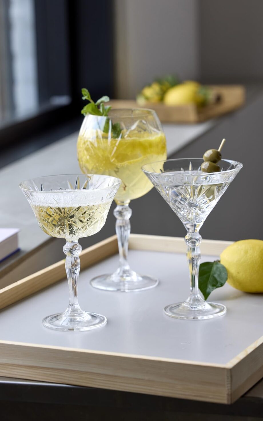 Lyngby Gin Glas Melodia 4 Stück, 65 cl