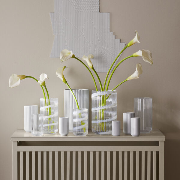Vase Swirl 20 cm - Lyngby