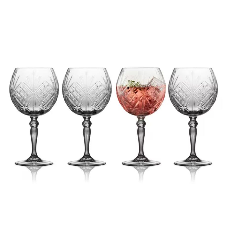 Lyngby Gin Glas Melodia 4 Stück, 65 cl