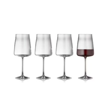 Lyngby Rotweinglas Zero 4 Stück, 54 cl