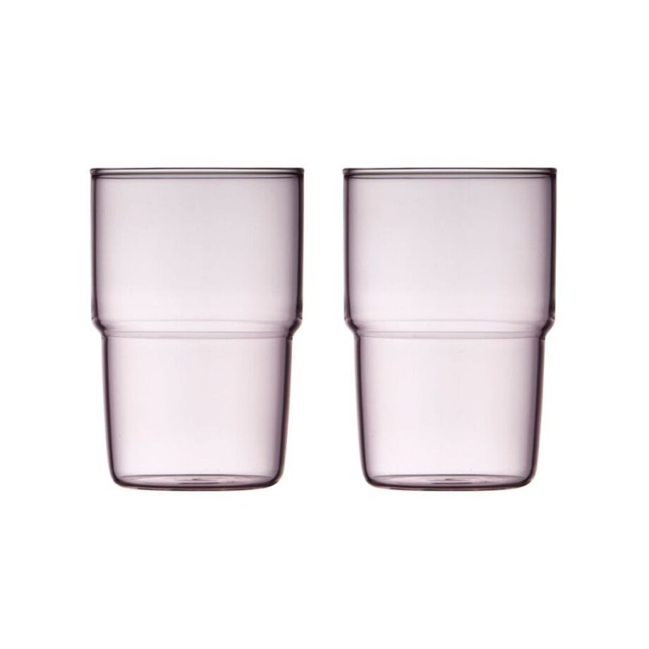 Drinking Glas Torino Pink, 2 pcs - Lyngby