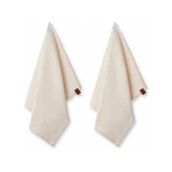 Organic Tea Towel, 2 pack Undyed - Humdakin