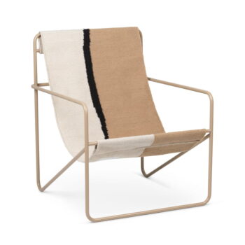 Desert Lounge Chair - Cashmere/Soil