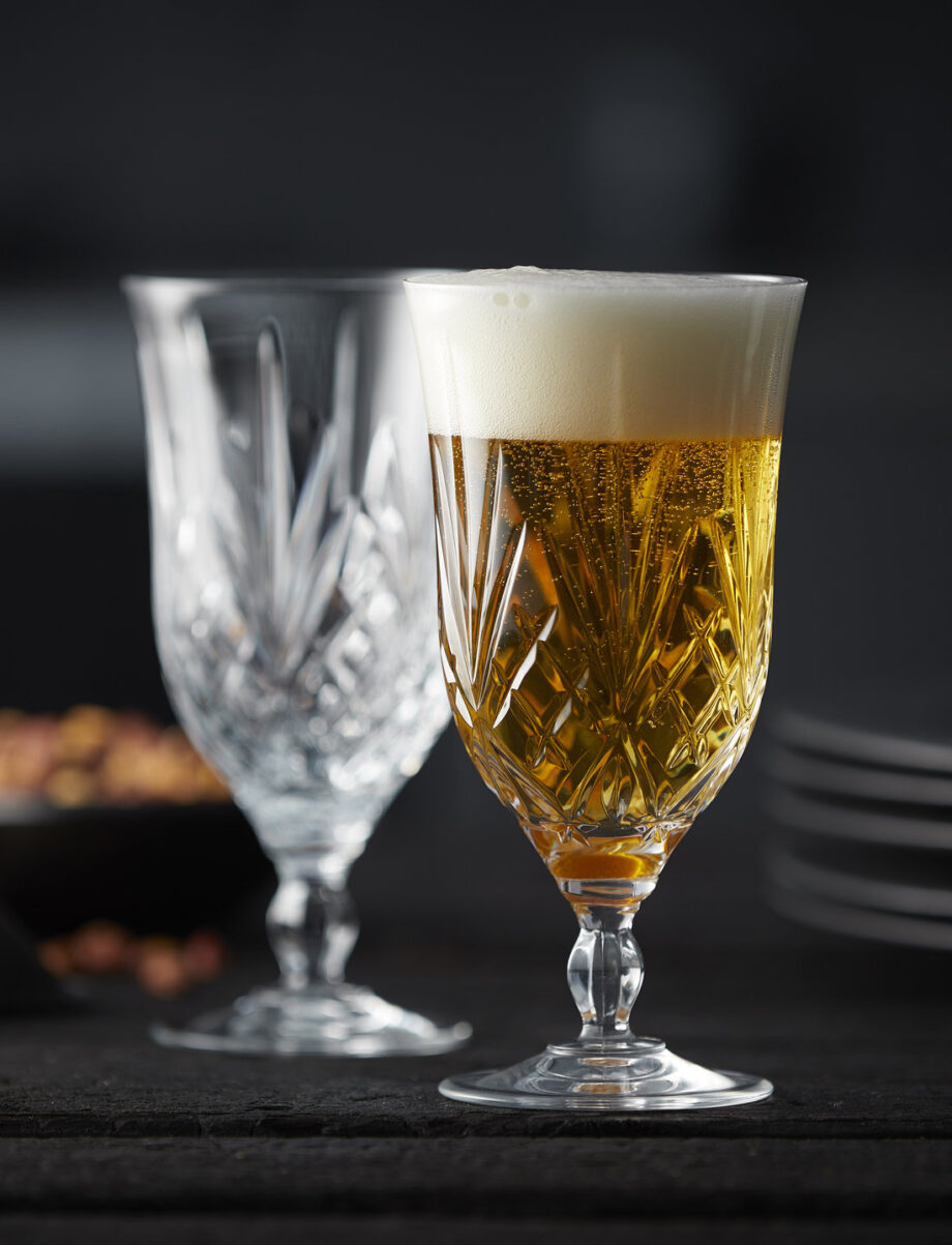 Beer glass Melodia 4 pieces - Lyngby Glas