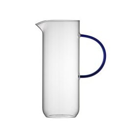 Lyngby Karaffe Torino Blau, 1.1 Liter