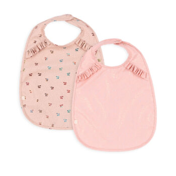 2 PACK DINNER BIB WITH FRILL