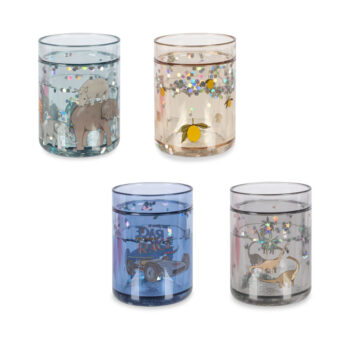 4 PACK GLITTER CUPS
