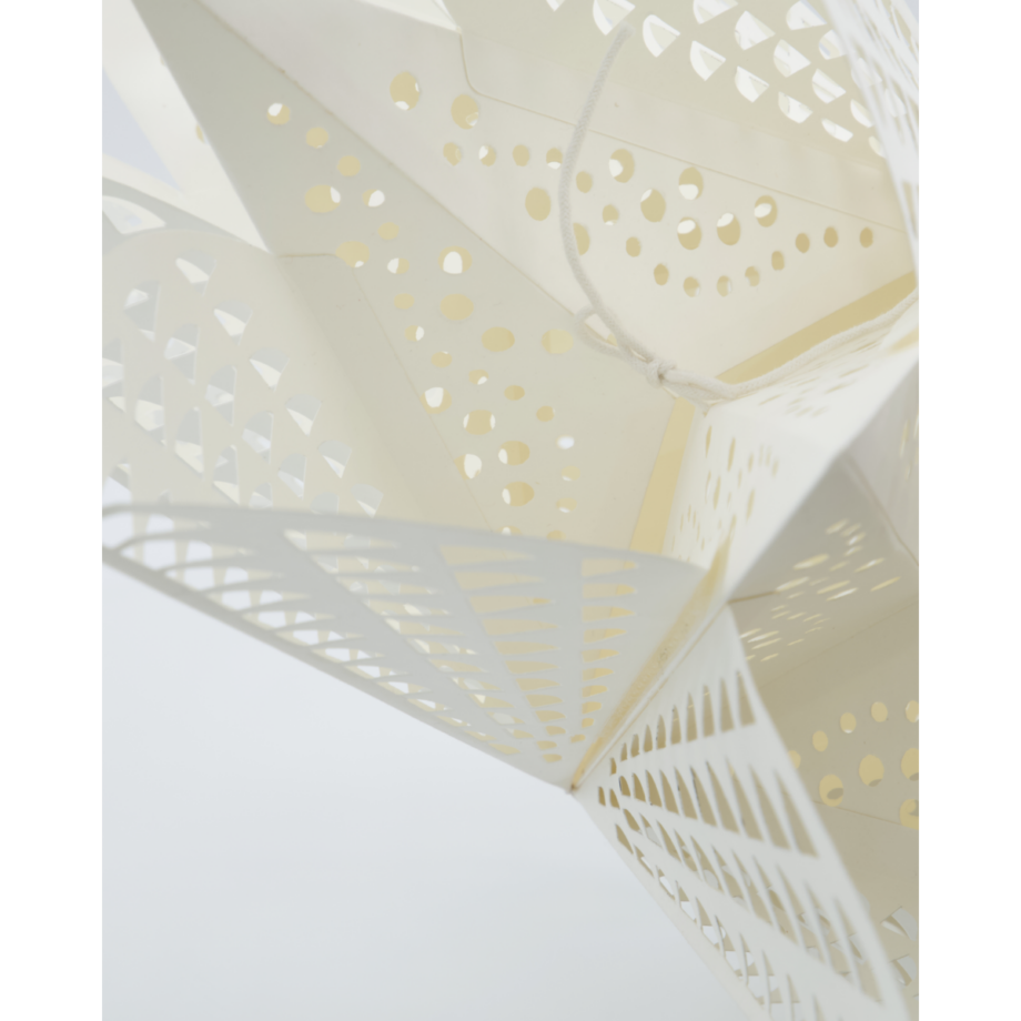 Sterne Papier Gint 45 cm, Weiss - House Doctor