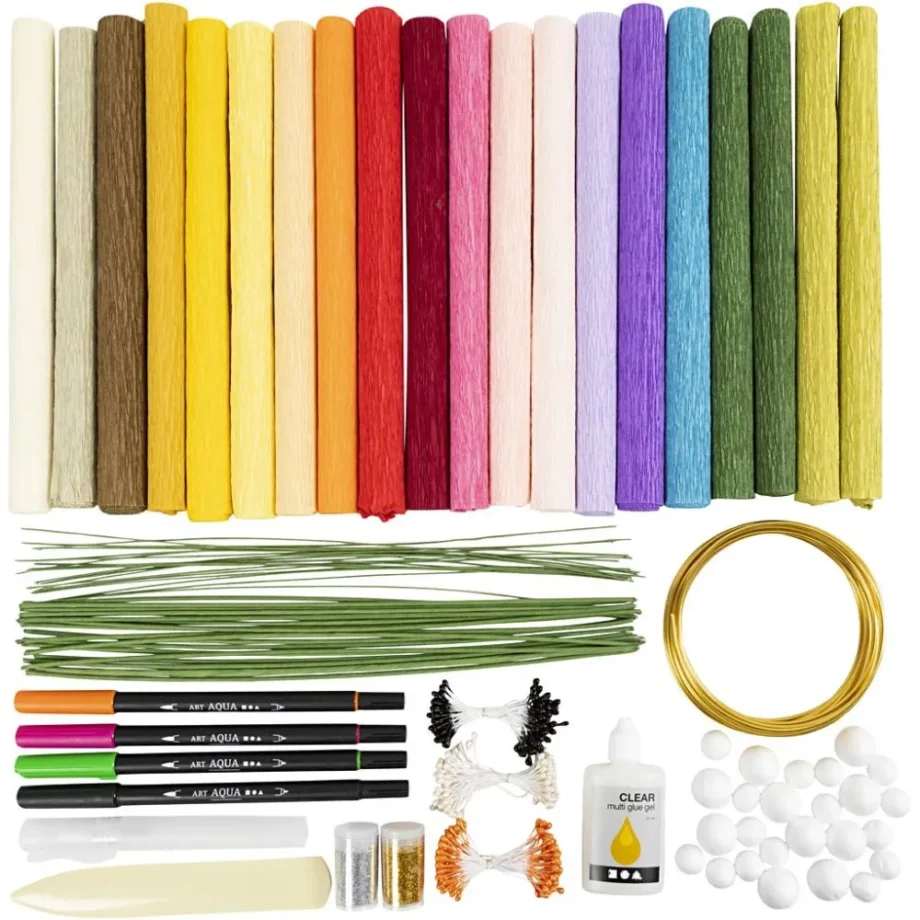 Maxi Craft Kit Crepe Paper