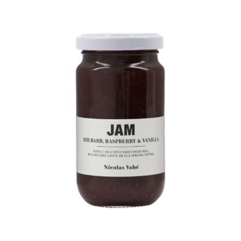 Jam, Rhubarb, Raspberry & vanilla - Nicolas Vahé