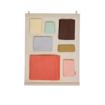 Saga Wall Storage Beige Multi - OYOY