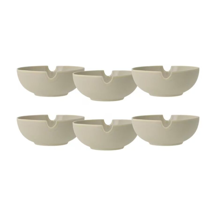 Villa Collection Ramenschale Shoku 18.5 cm, 6 Stück, Beige