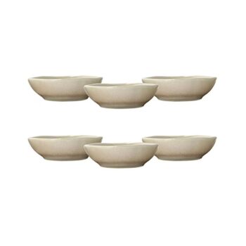 Shoku Soy sauce bowl 6 pcs. Beige - Villa Collection